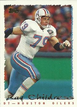 Ray Childress Houston Oilers 1995 Topps NFL #179